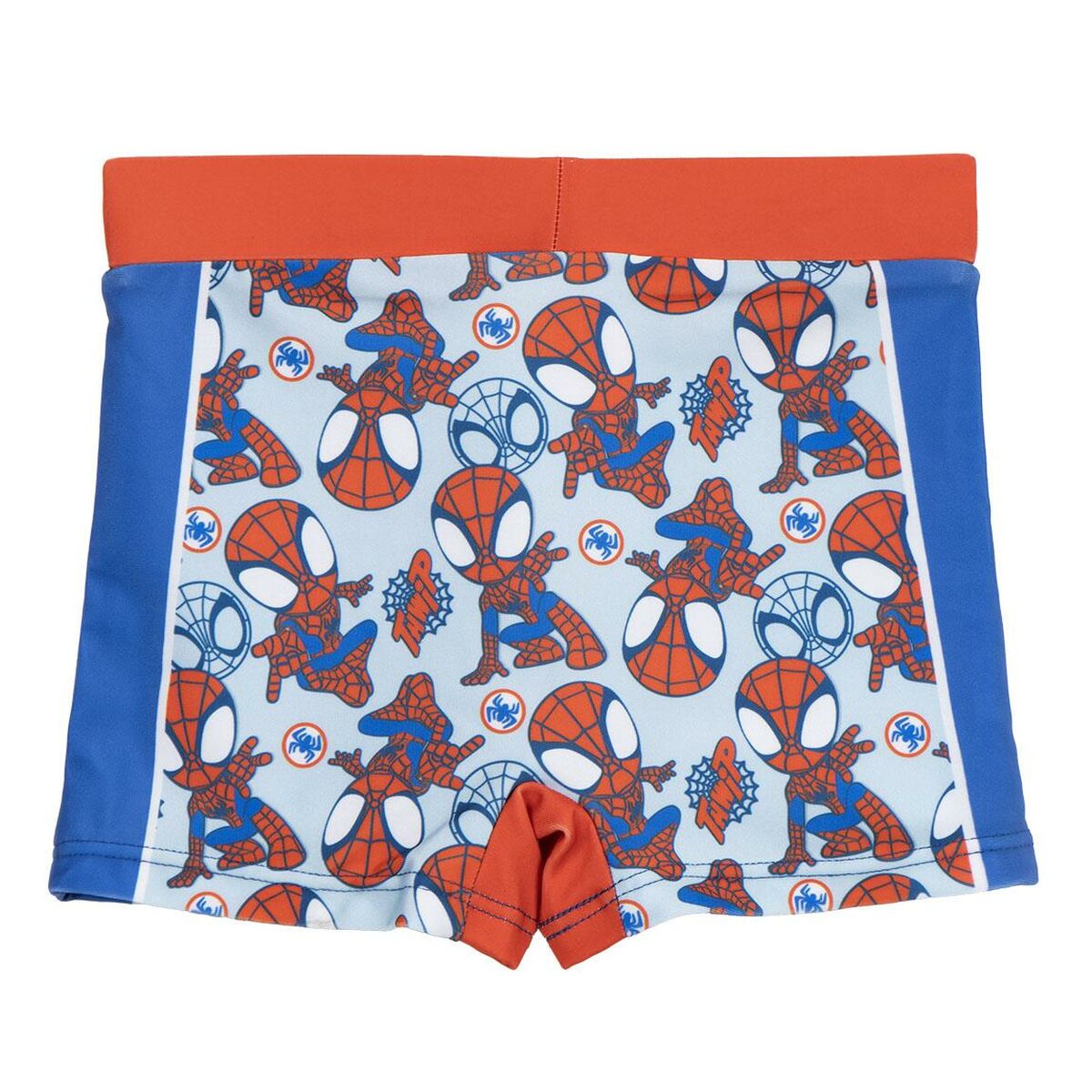Boys Swim Shorts Spidey Blue-4