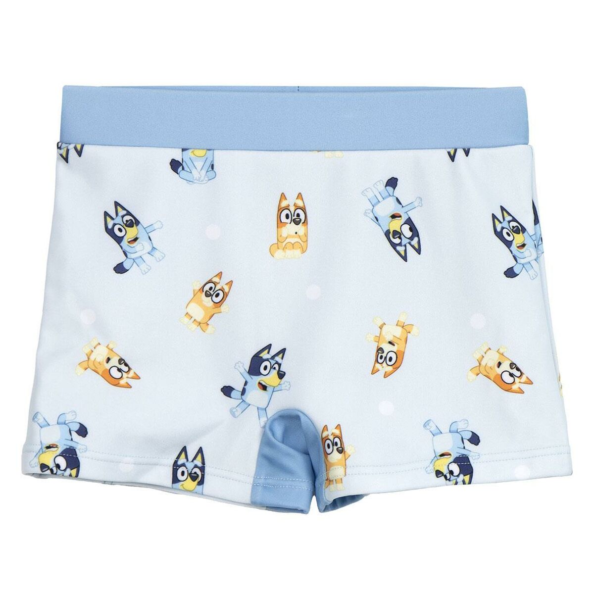 Boys Swim Shorts Bluey Light Blue-0