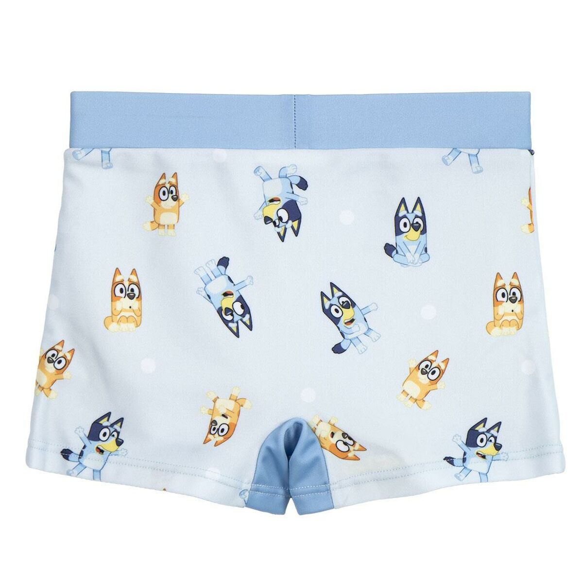 Boys Swim Shorts Bluey Light Blue-1