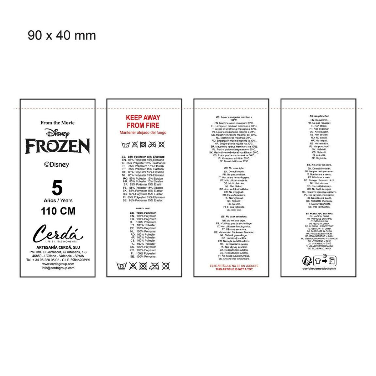 Bikini Frozen Multicolour-4