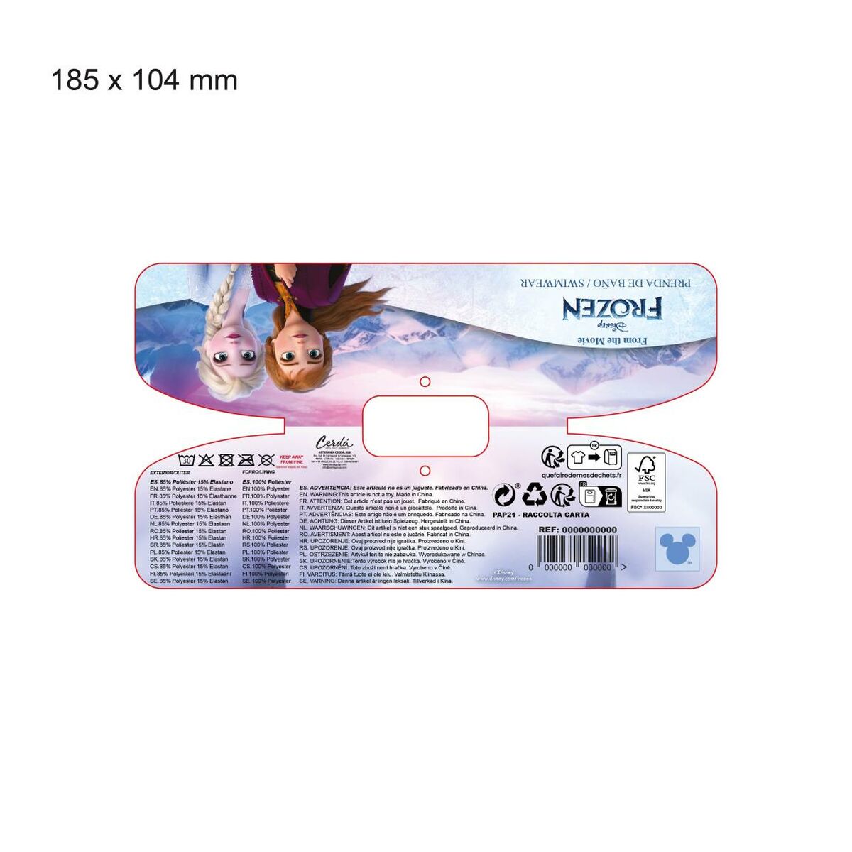 Bikini Frozen Multicolour-1
