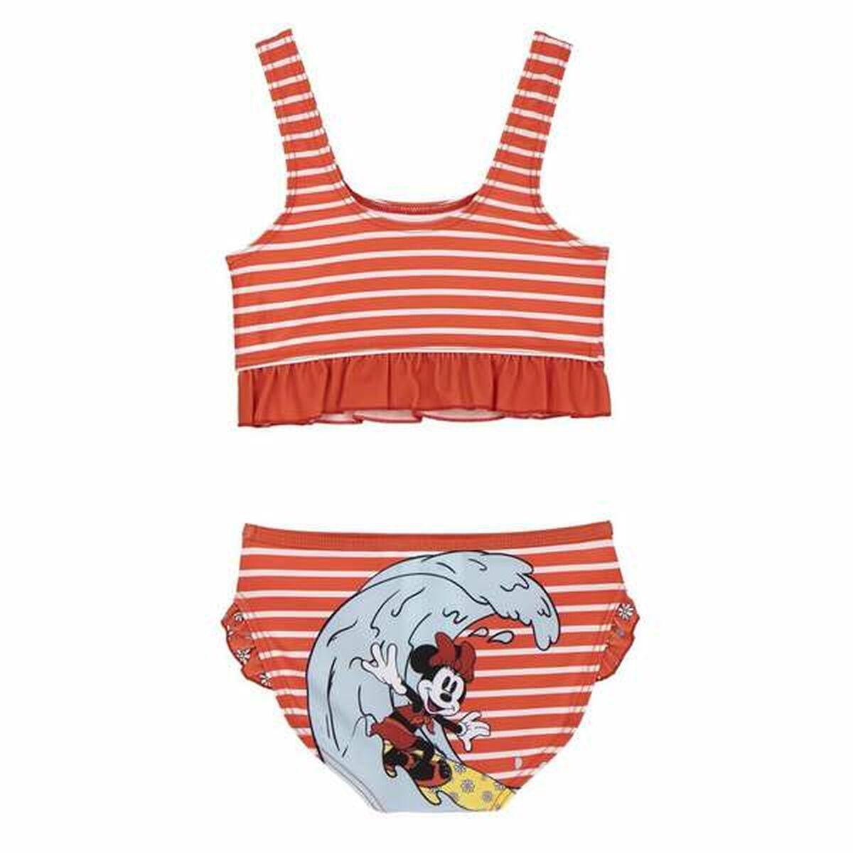 Bikini Bottoms For Girls Minnie Mouse Red-4