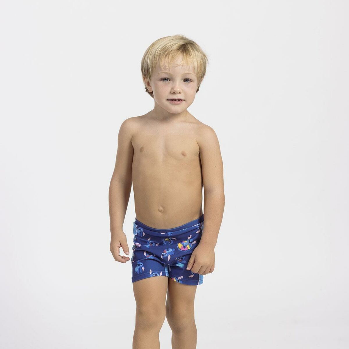 Boys Swim Shorts Stitch Dark blue-4