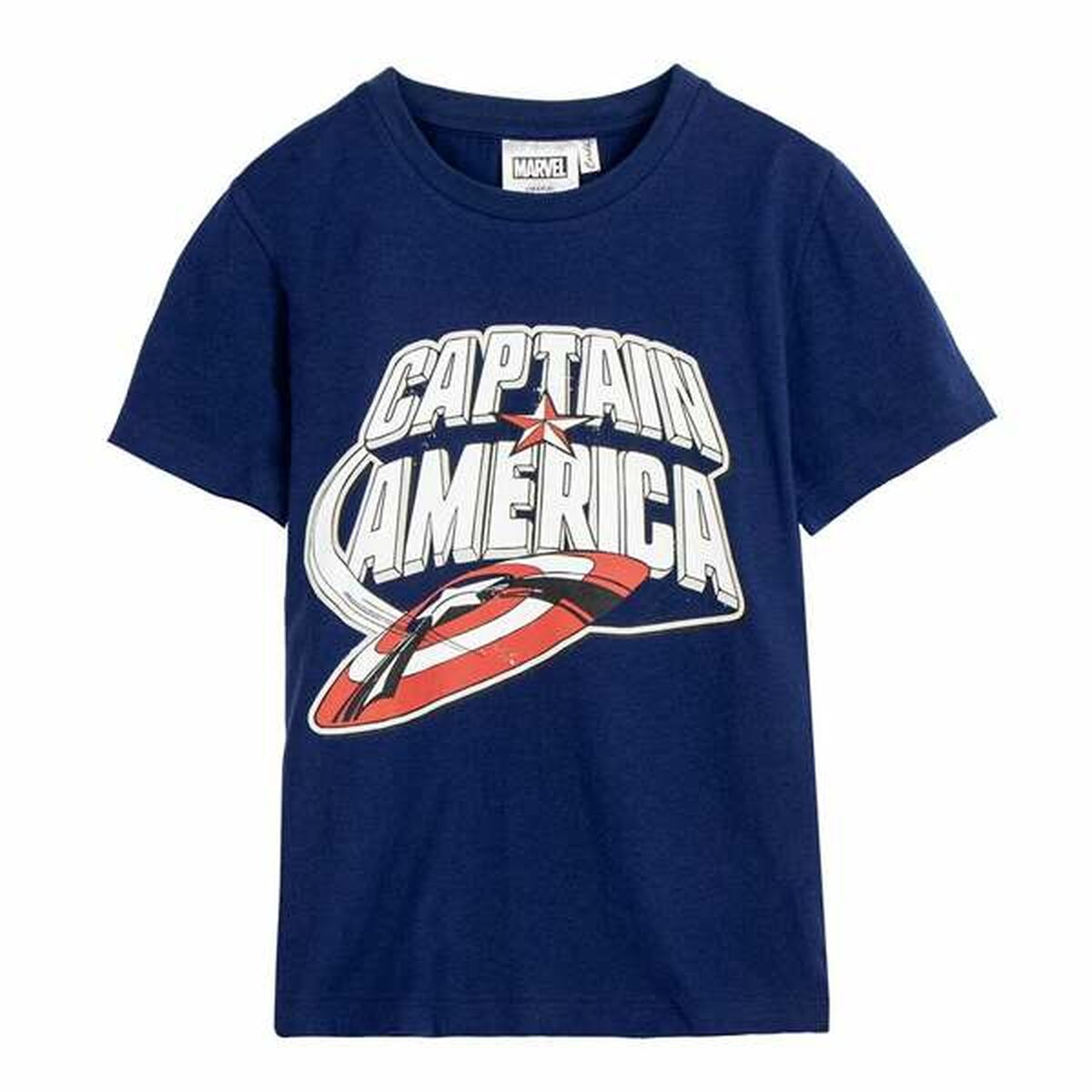 Children’s Short Sleeve T-Shirt The Avengers Blue-0
