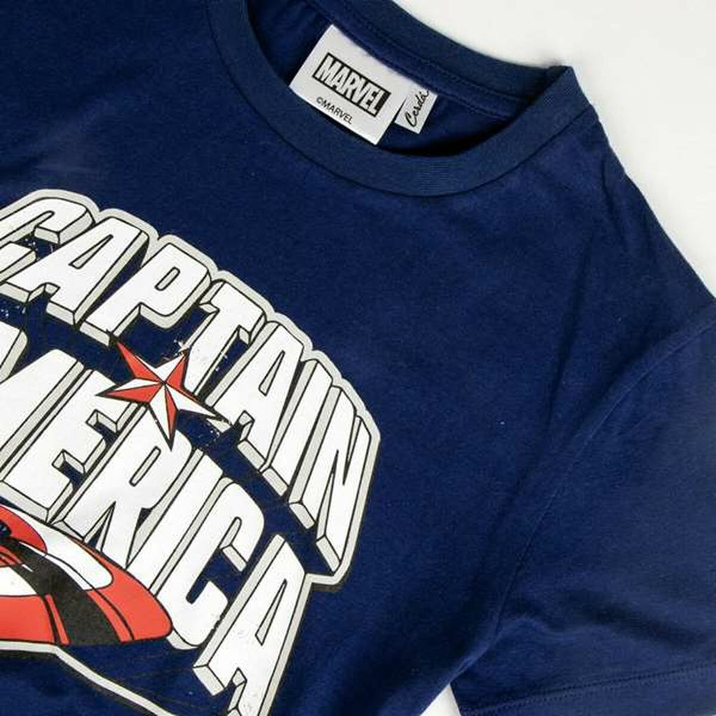 Children’s Short Sleeve T-Shirt The Avengers Blue-1