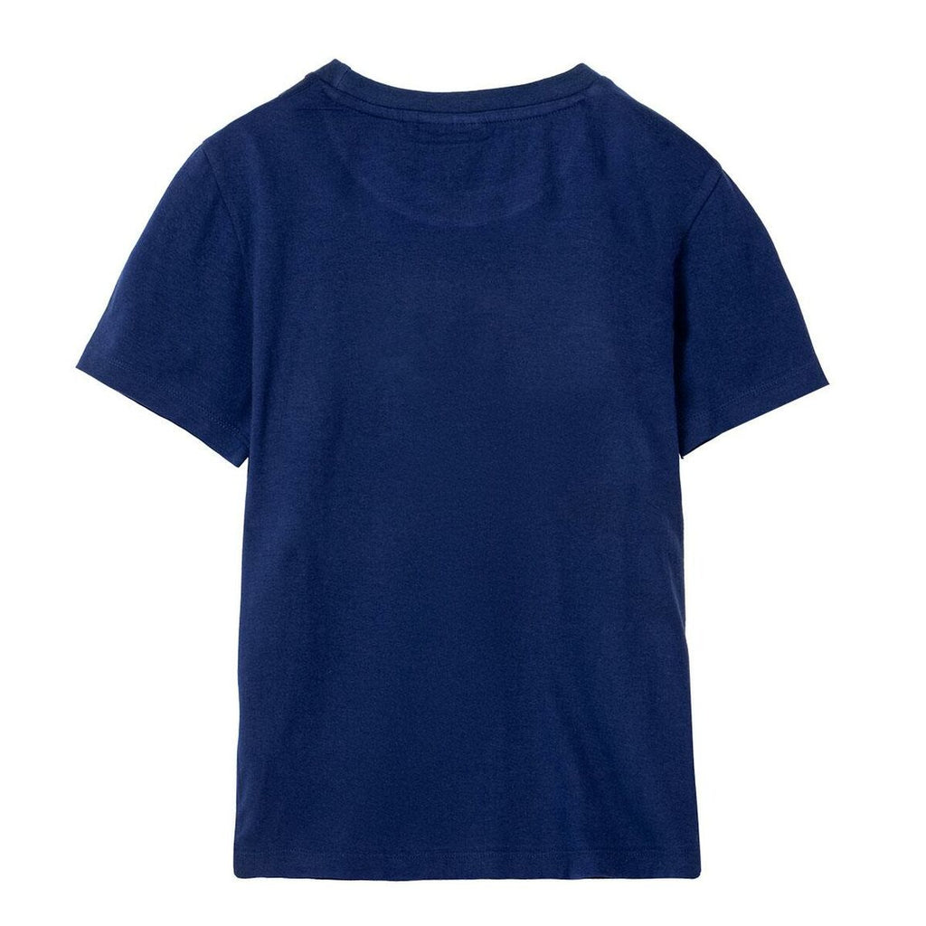 Child's Short Sleeve T-Shirt The Avengers Blue-3