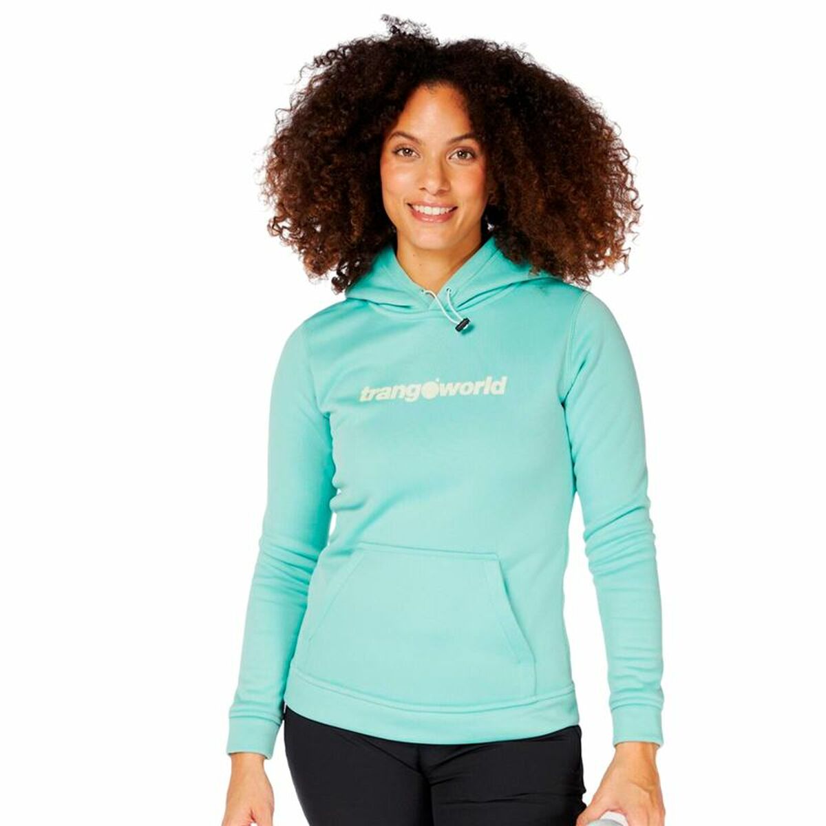 Women’s Hoodie Trangoworld Poppi Aquamarine-0