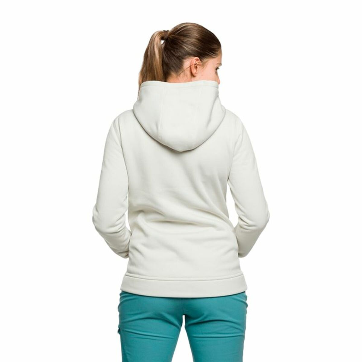 Women’s Hoodie Trangoworld Poppi White-2