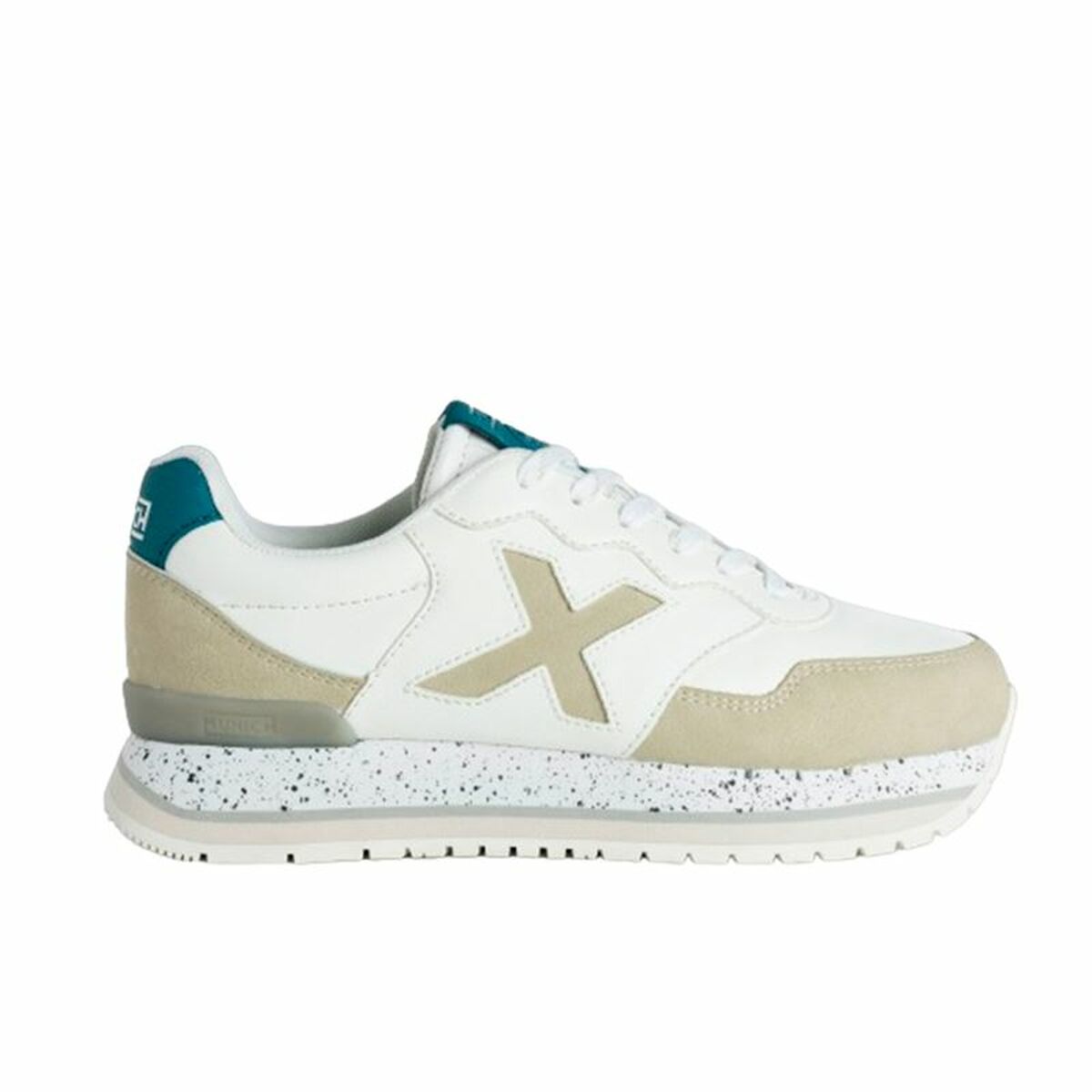 Women's casual trainers Munich Dash Sky 13 White Beige-0