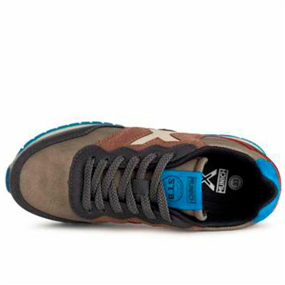 Sports Shoes for Kids Munich Dash Kid 153 Brown-2