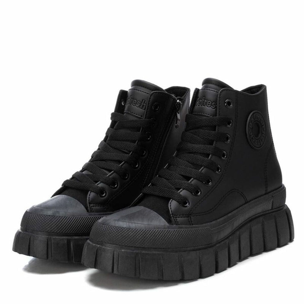 Ladies ankle boots XTI Black-3