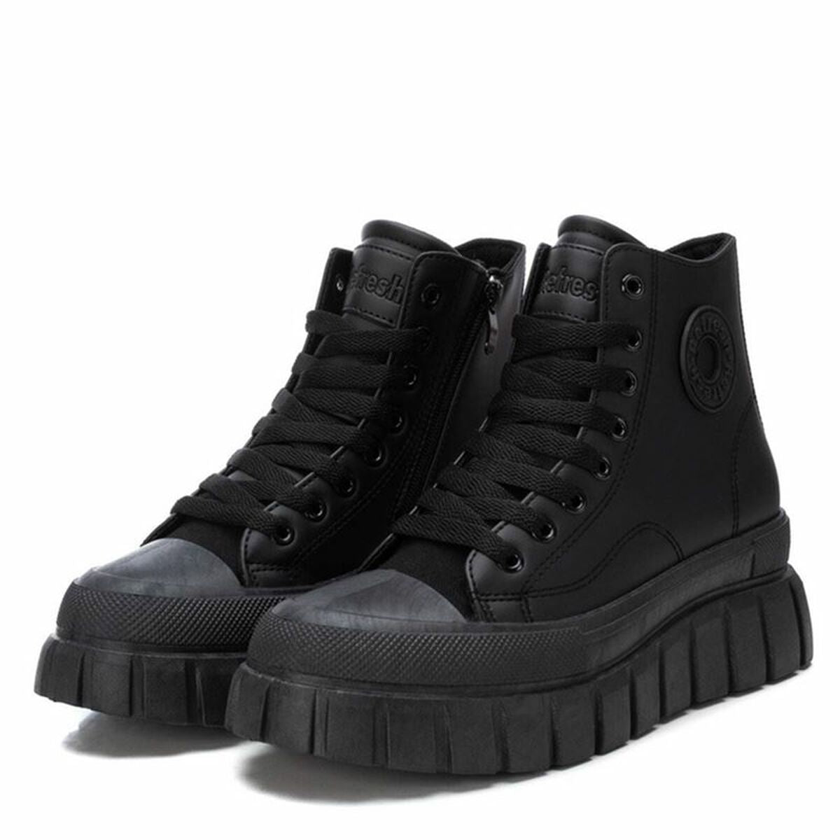 Ladies ankle boots XTI Black-3