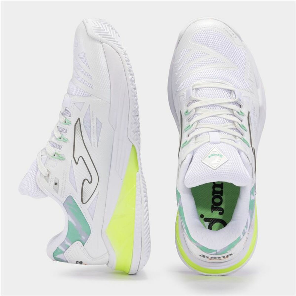 Women's casual trainers Joma Sport Spin 2402 White Green-4