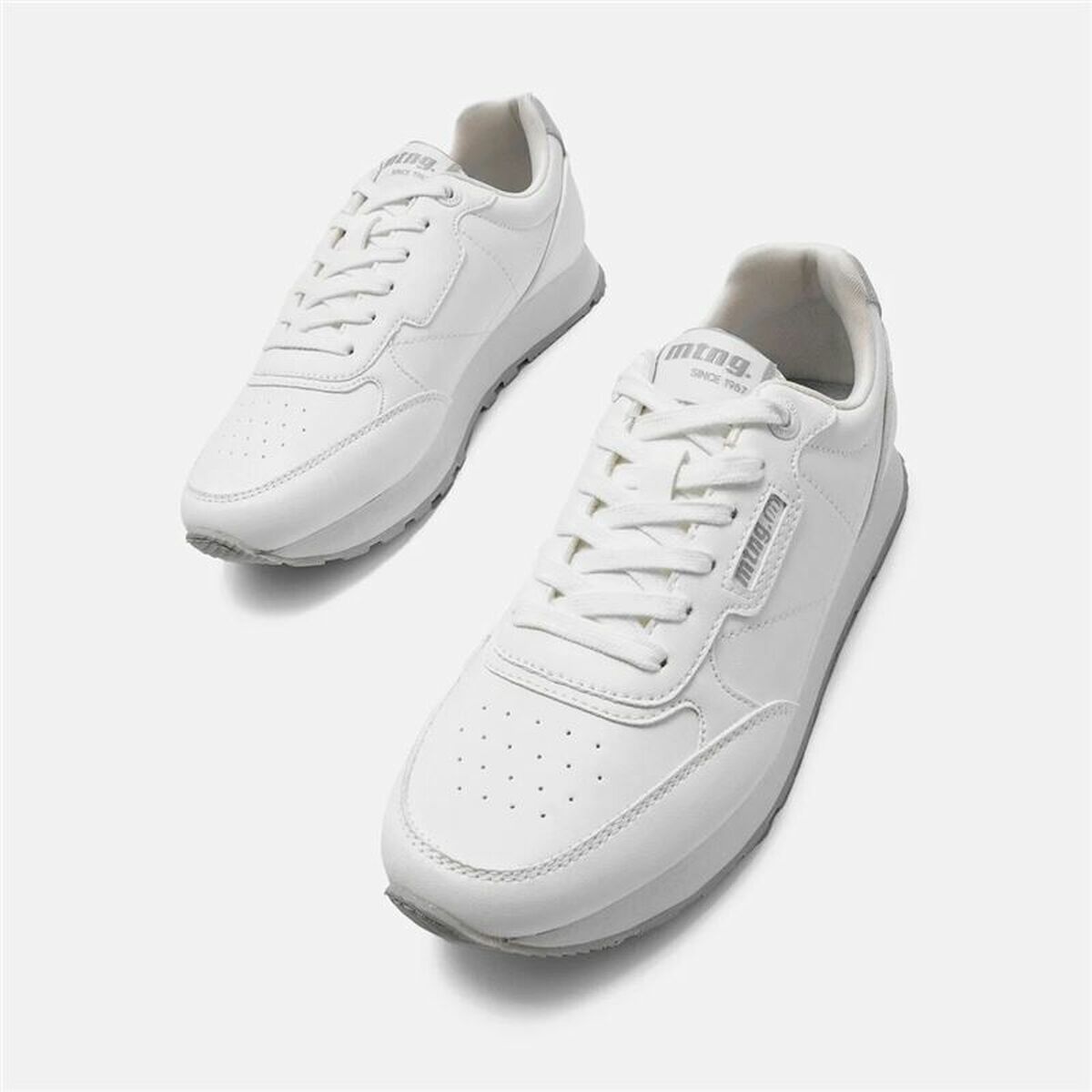 Women's casual trainers Mustang Joggo White-4