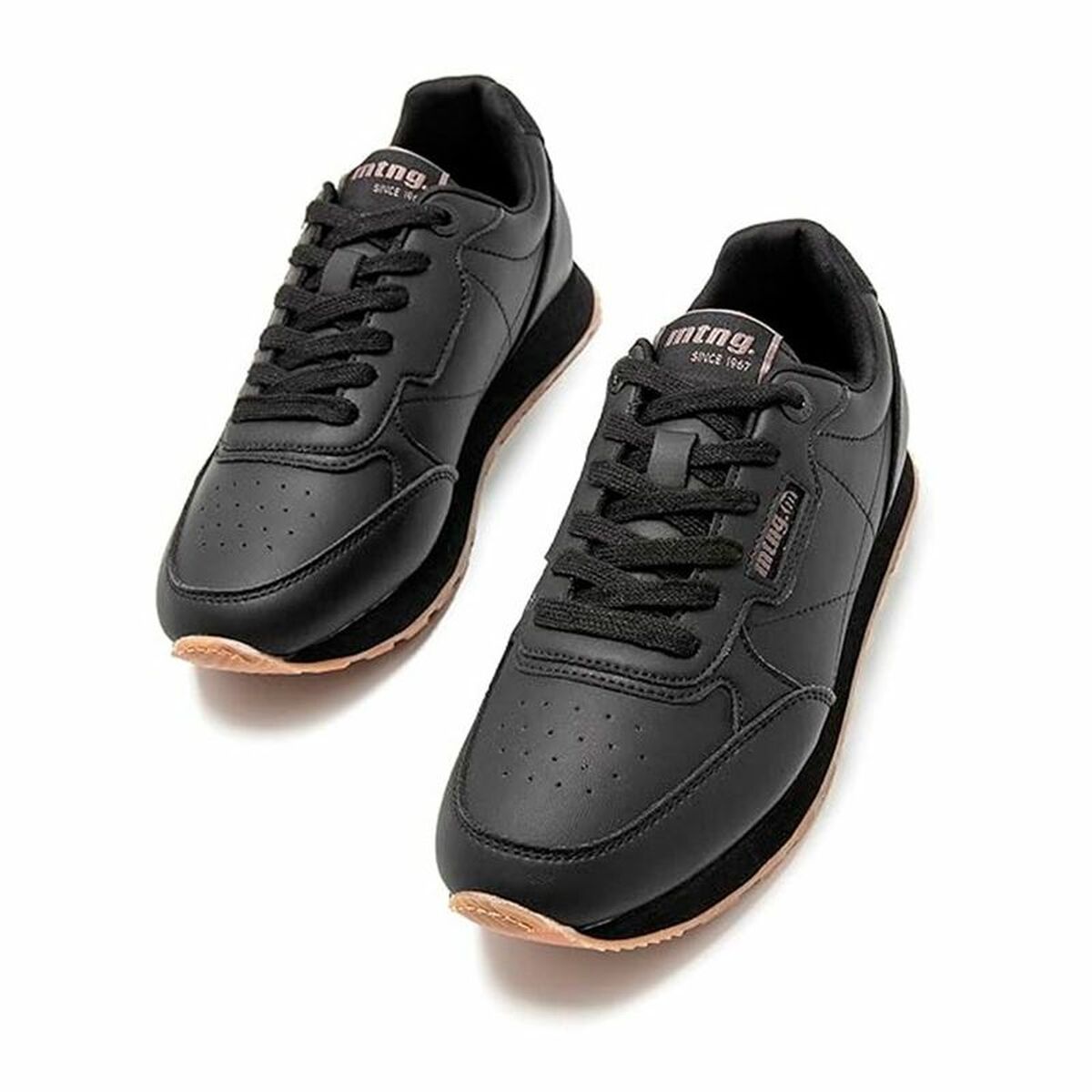 Women's casual trainers Mustang Joggo Black-5