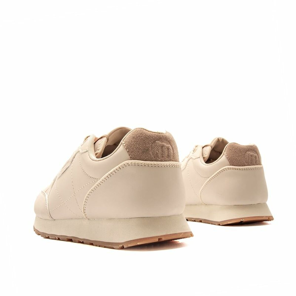 Women's casual trainers Mustang Joggo White-2