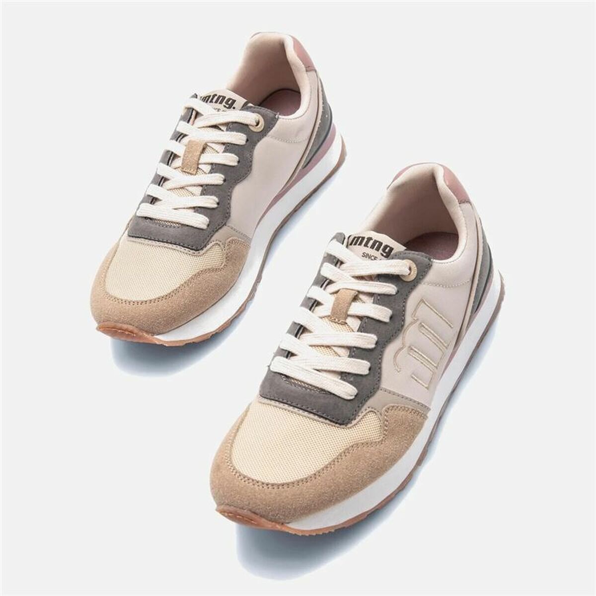 Women's casual trainers Mustang Joggo Mujer Lainy Arena / Lucy M Light brown-2