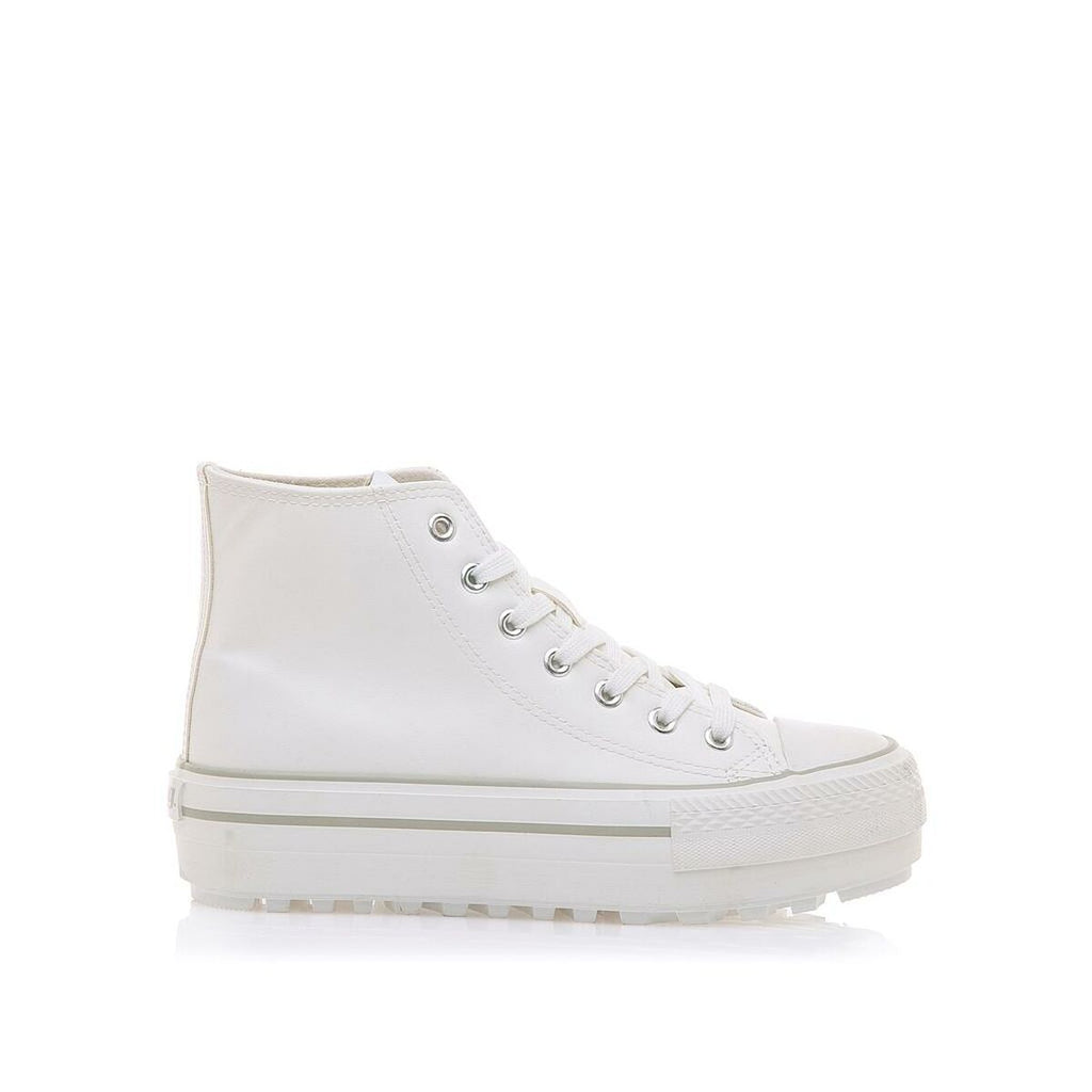 Children’s Casual Trainers Mustang Action Pu White 60424 C19667 White-0