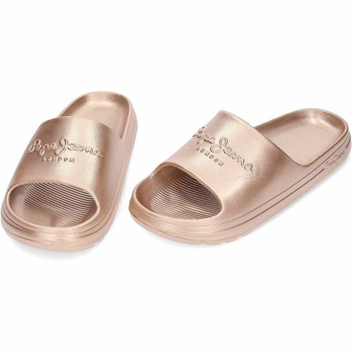 Women's Flip Flops Pepe Jeans Beach Slidemet-0