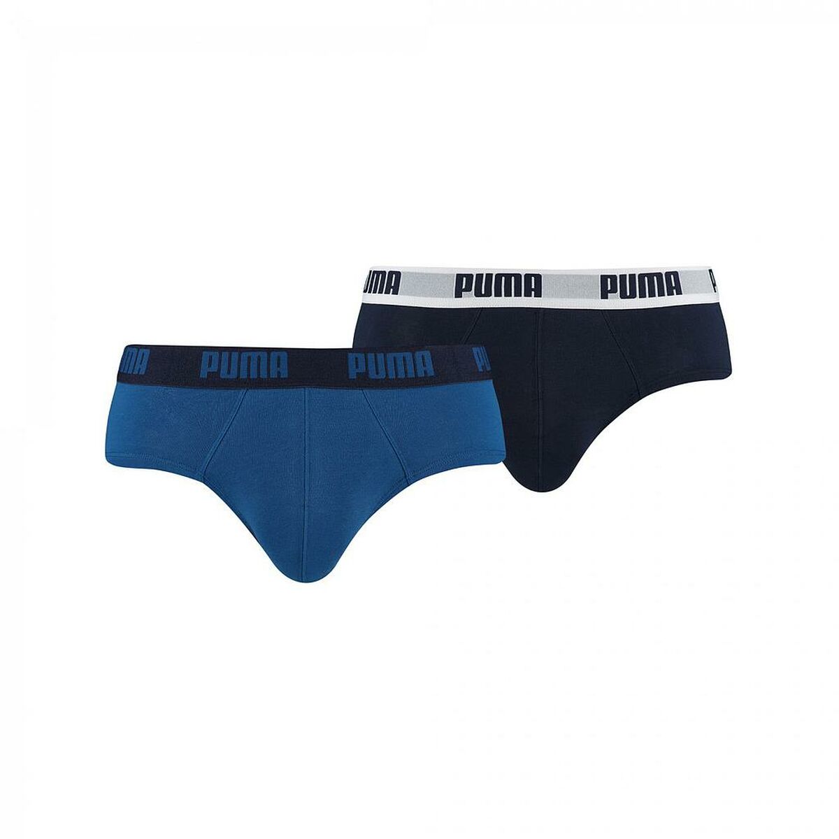 Pack of Underpants Puma Basic Blue 2 Pieces-1