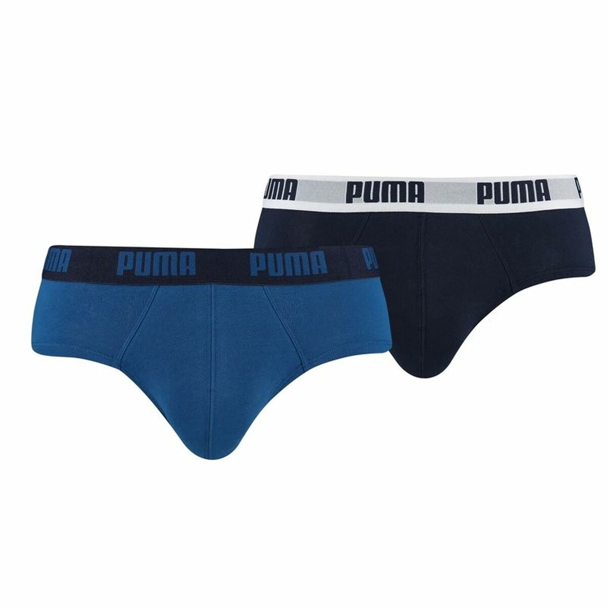 Pack of Underpants Puma Basic Blue 2 Pieces-0
