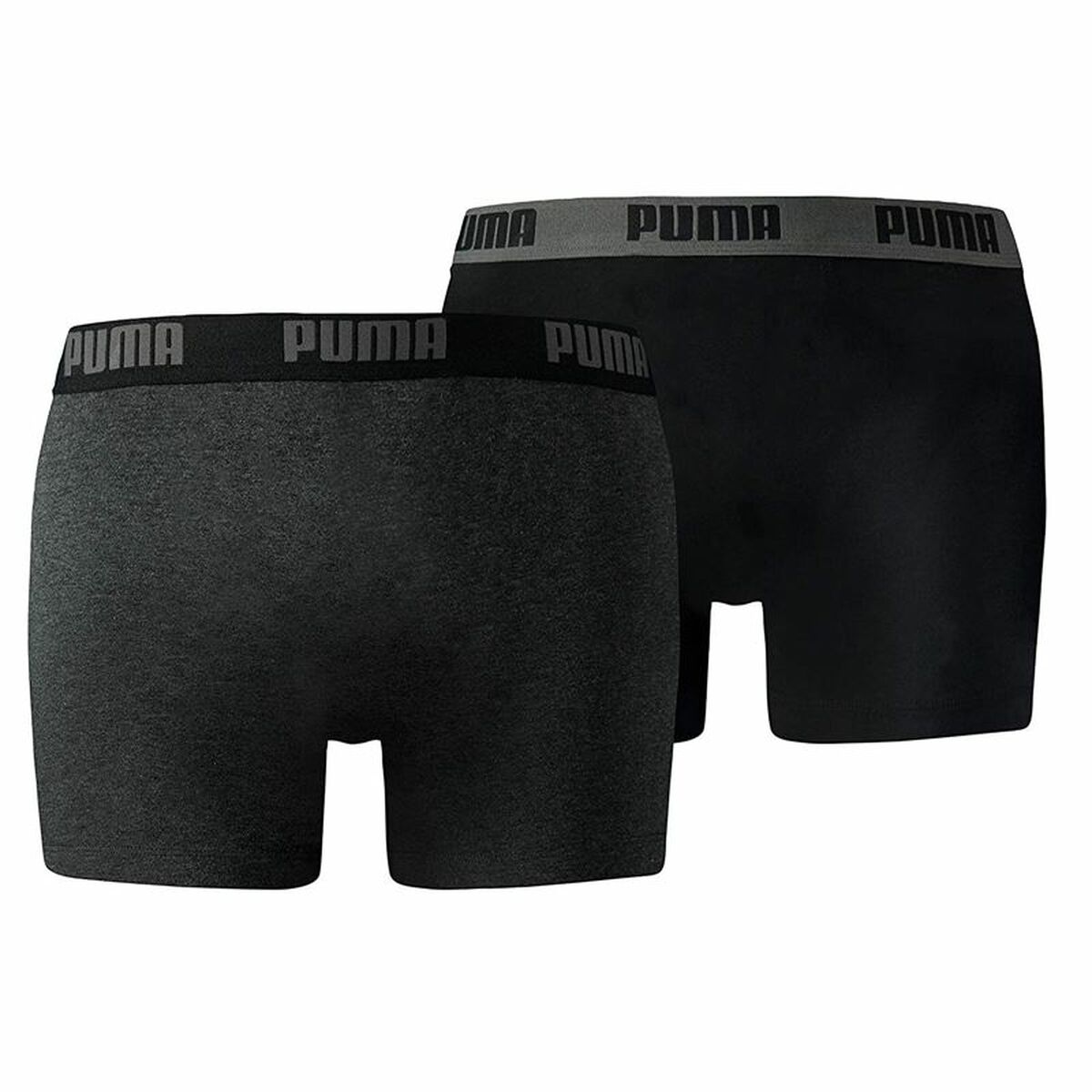 Pack of Underpants Puma Basic Grey Boxer 2 Pieces-1