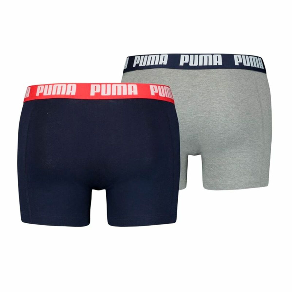 Pack of Underpants Puma Basic Grey Boxer 2 Pieces-1