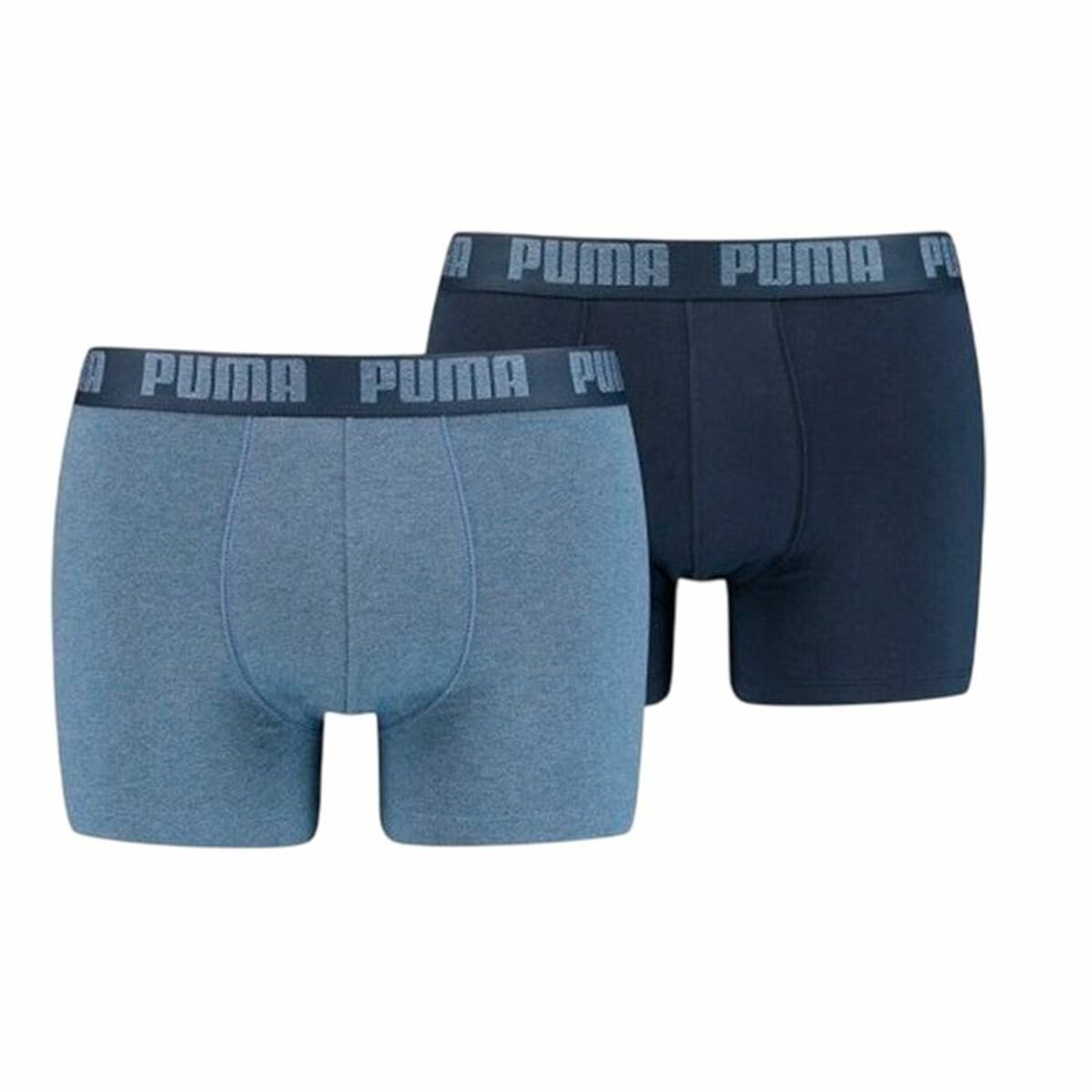 Pack of Underpants Puma Basic Blue Boxer 2 Pieces-0