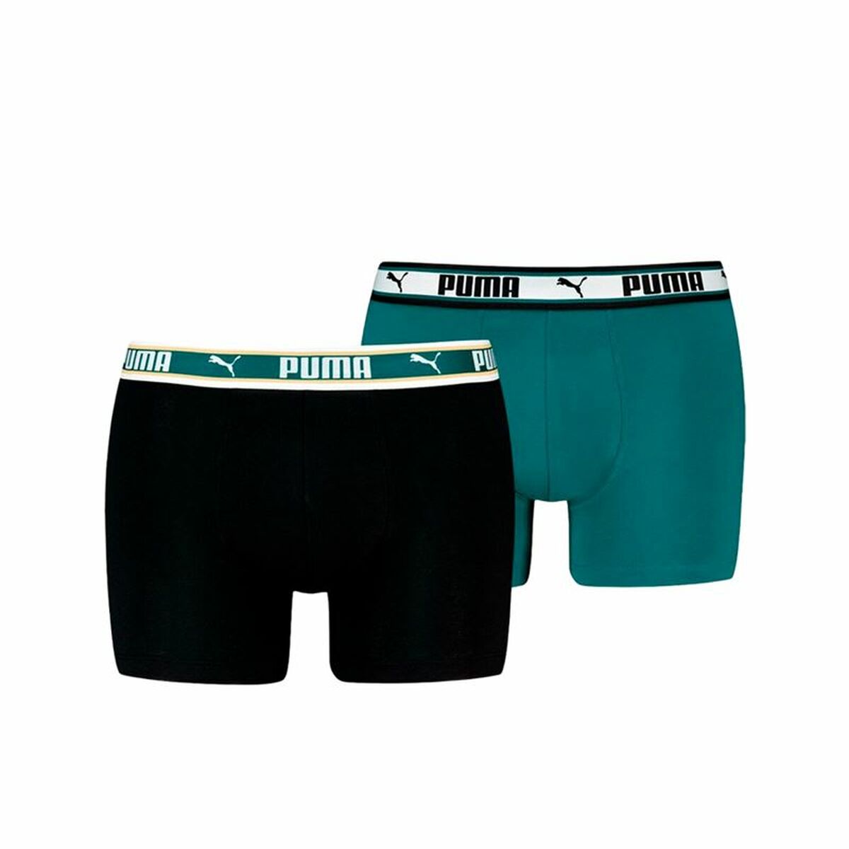Men's Boxer Shorts Puma Green-0