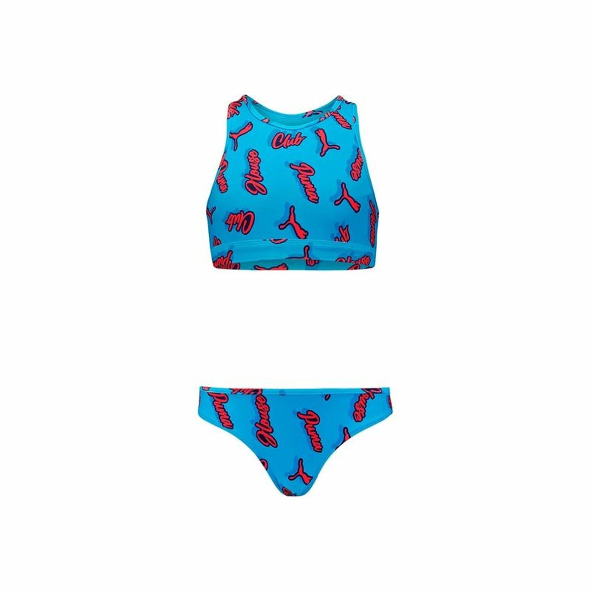 Bikini Bottoms For Girls Puma Printed Set Indigo-0