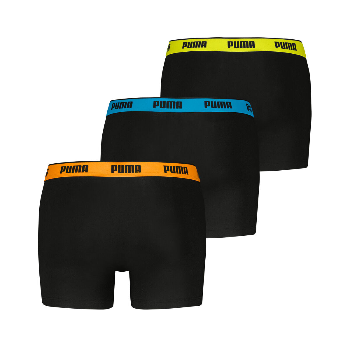 Men's Boxer Shorts Puma 701234187 006 Black 3 Units-6