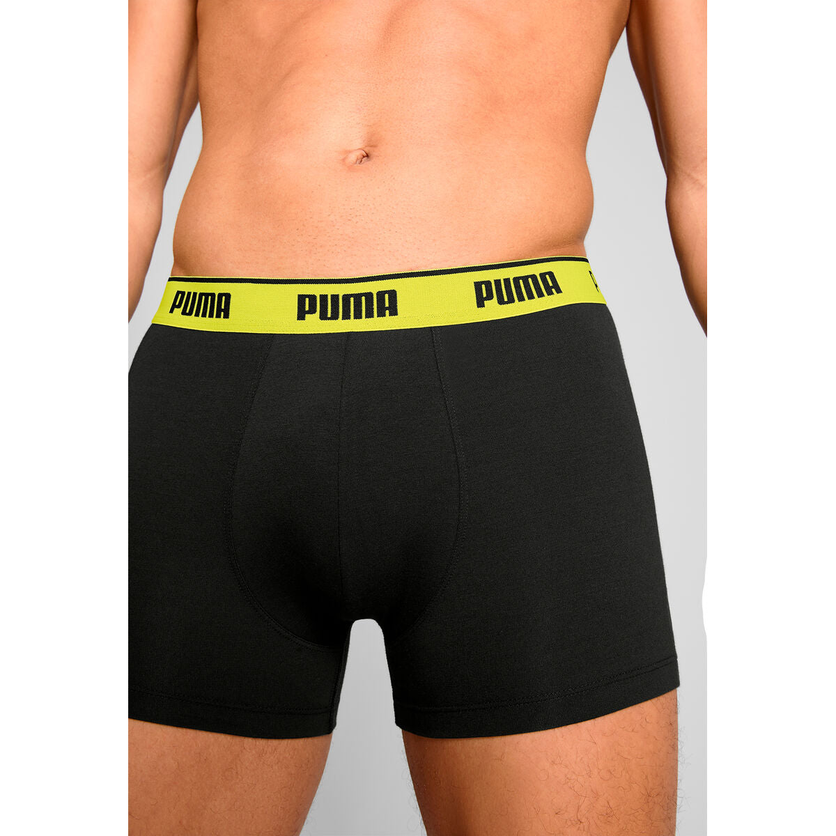 Men's Boxer Shorts Puma 701234187 006 Black 3 Units-1