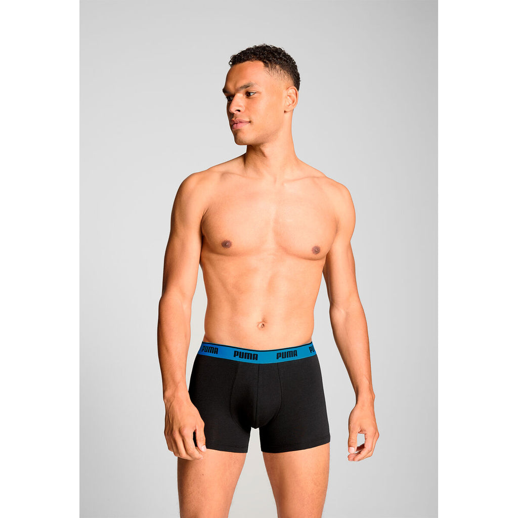 Men's Boxer Shorts Puma 701234187 005 Grey 3 Units-5