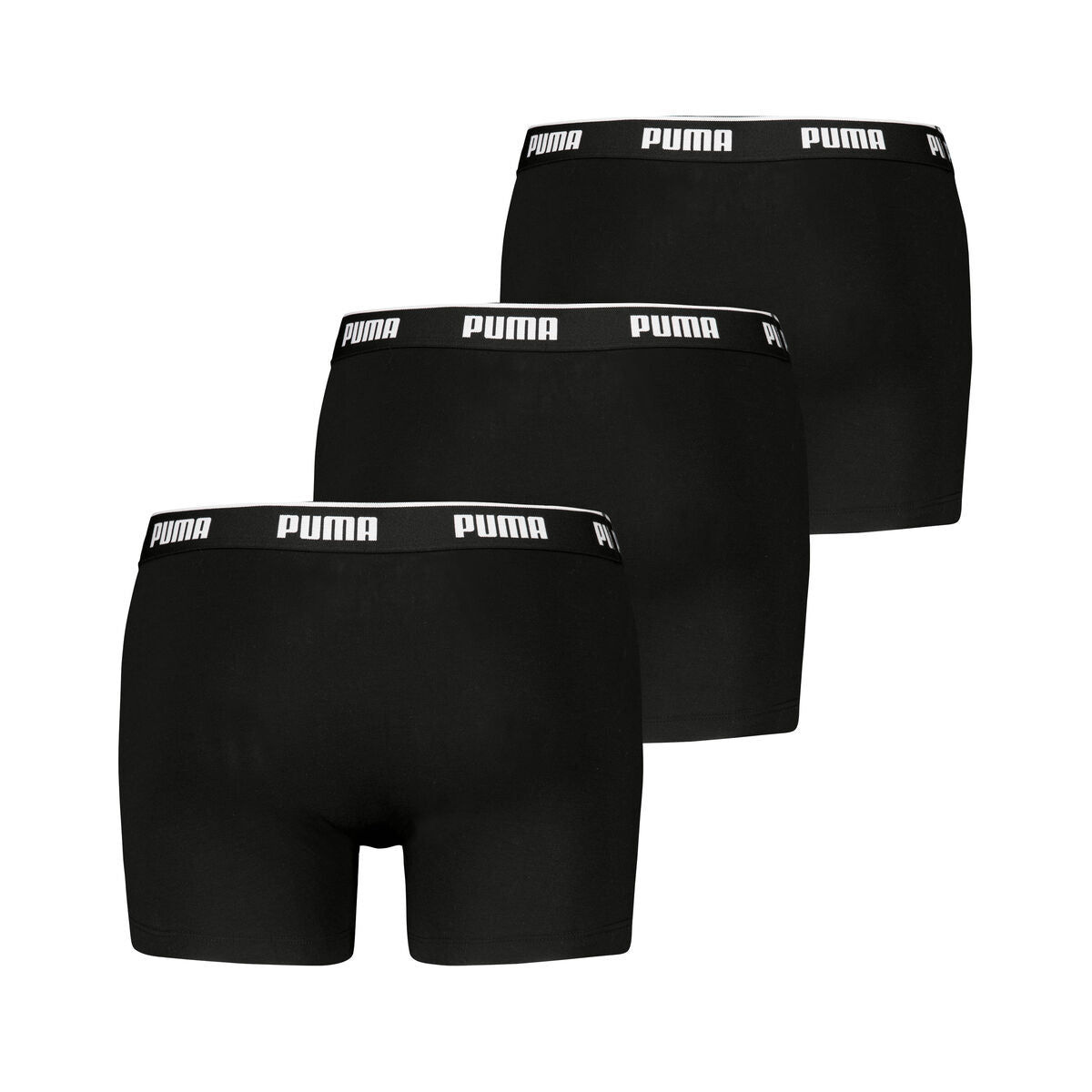 Men's Boxer Shorts Puma 701234187 001 Black 3 Units-4