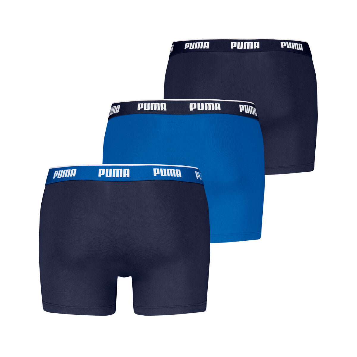 Men's Boxer Shorts Puma 701234187 004 Blue 3 Units-1
