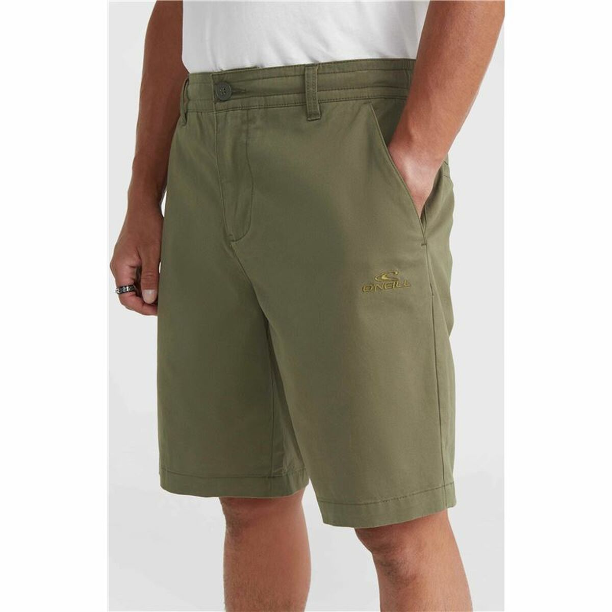 Adult Trousers O'Neill Essentials Olive-2