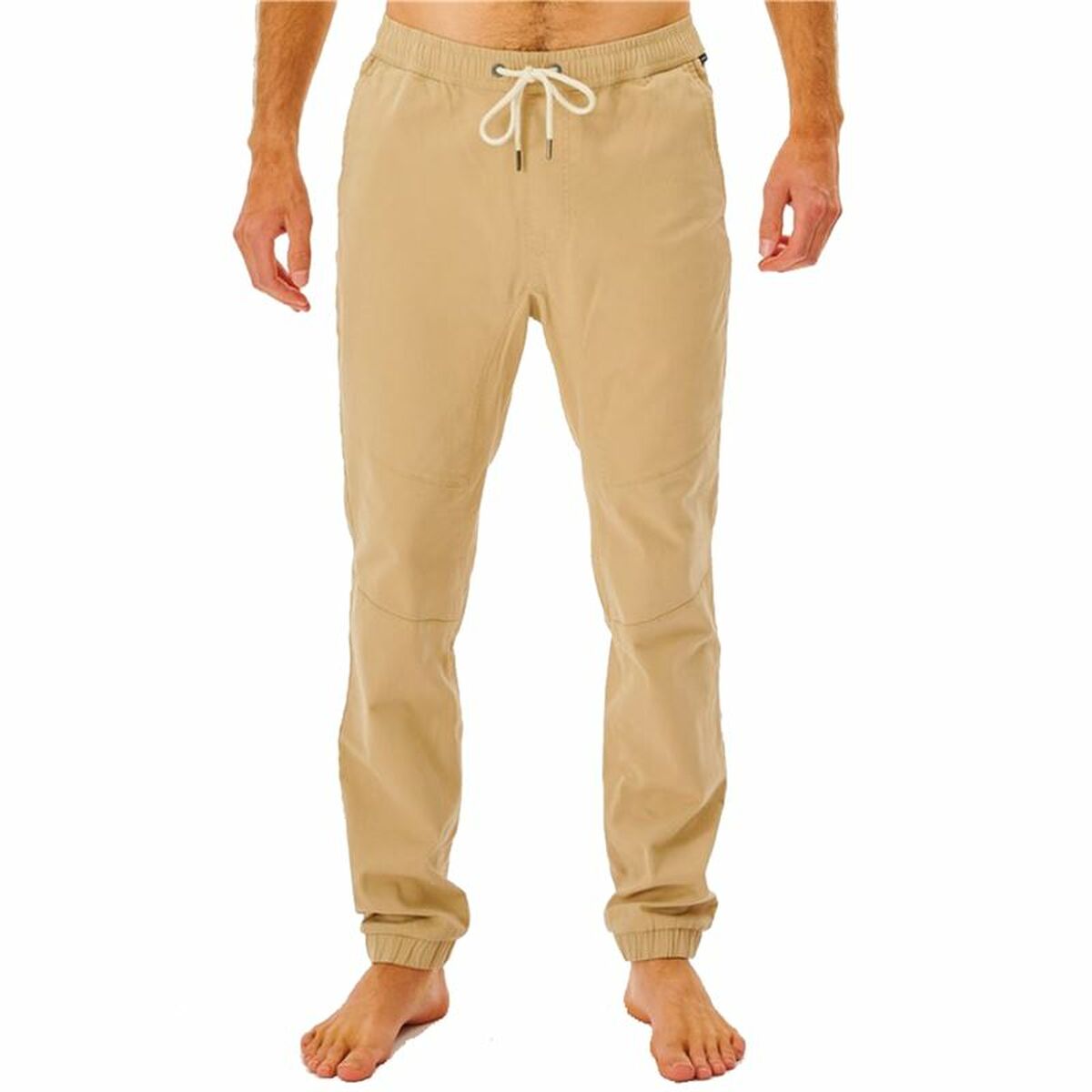 Trousers Rip Curl Re Entry Jogger Beige-4
