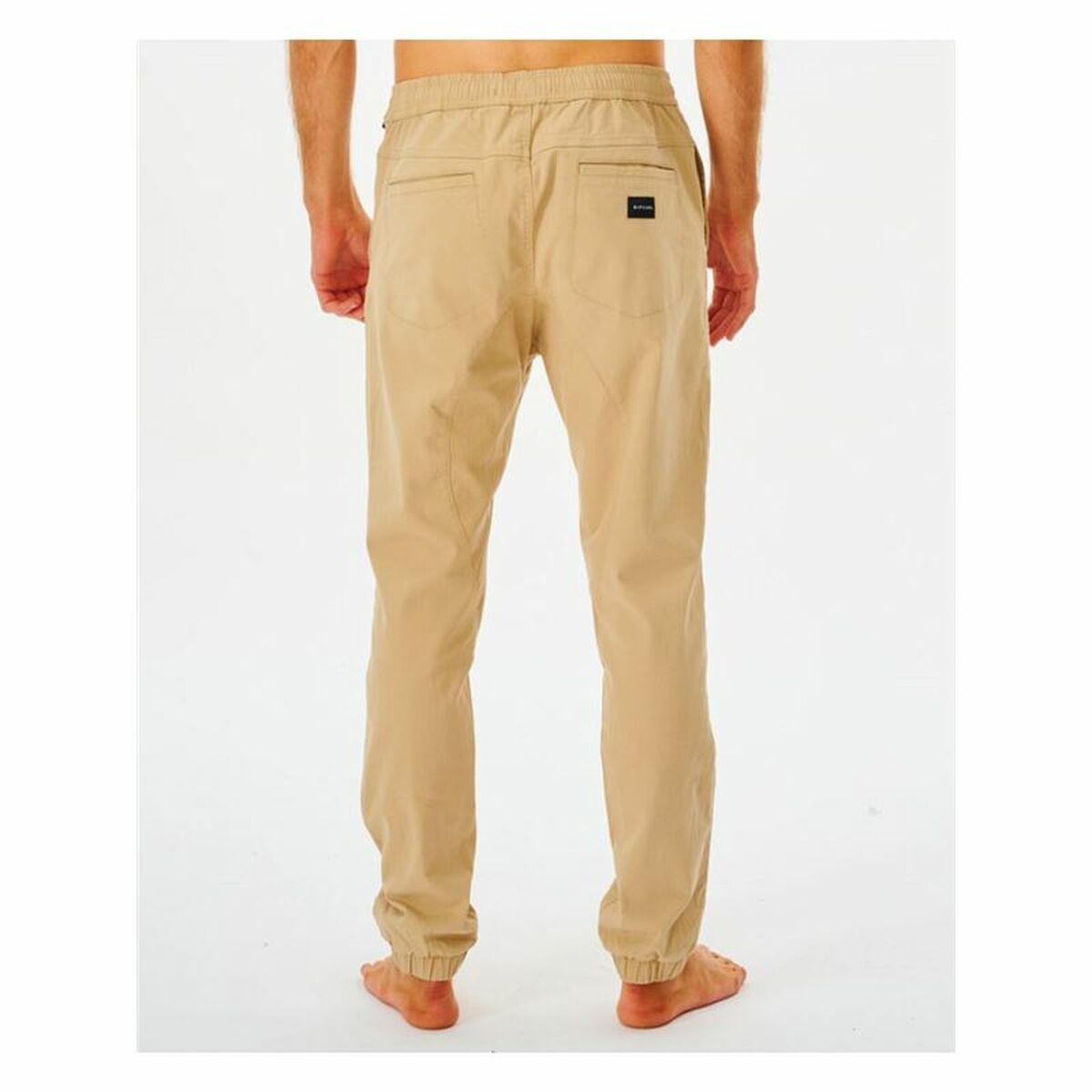 Trousers Rip Curl Re Entry Jogger Beige-7