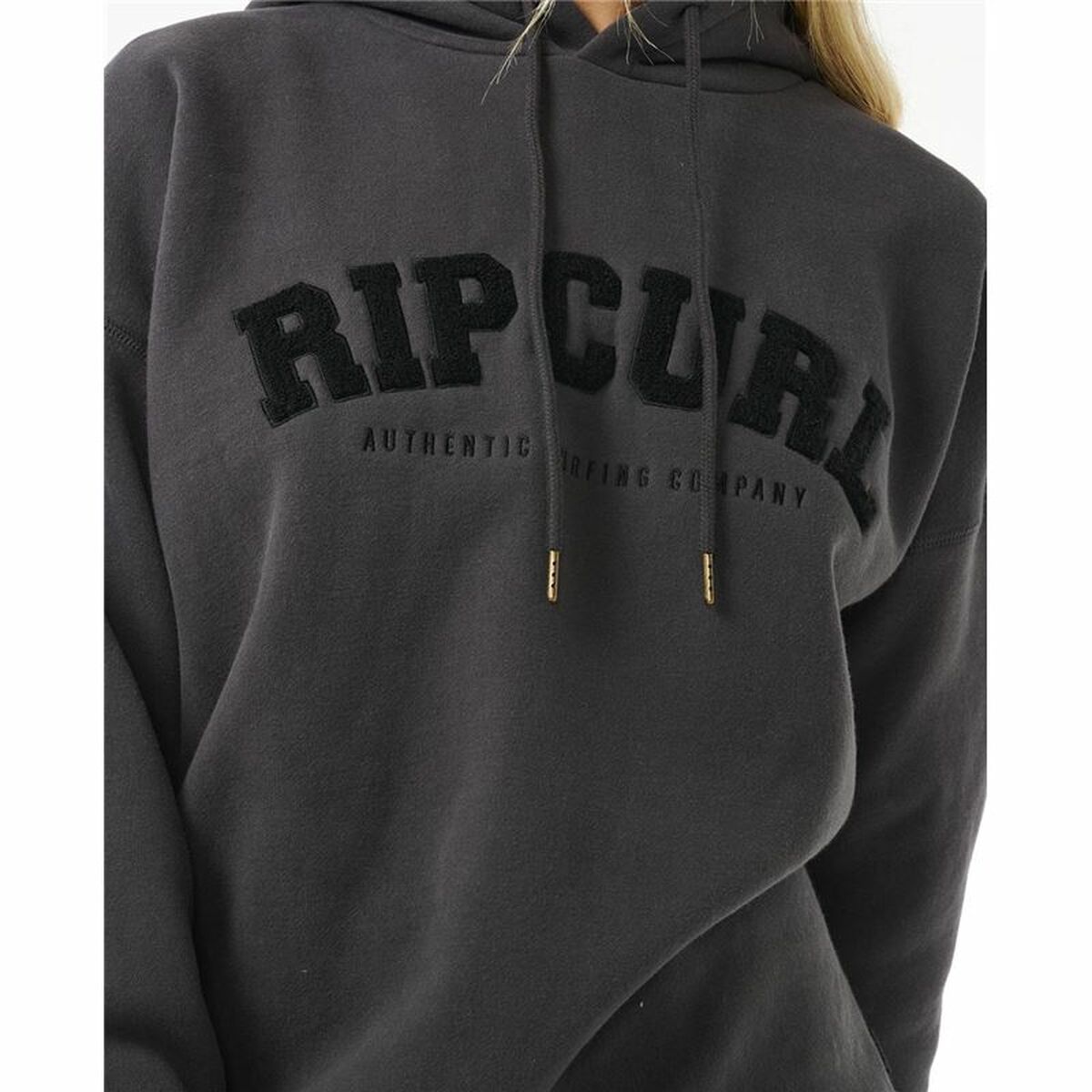 Women’s Hoodie Rip Curl Varsity Black-2