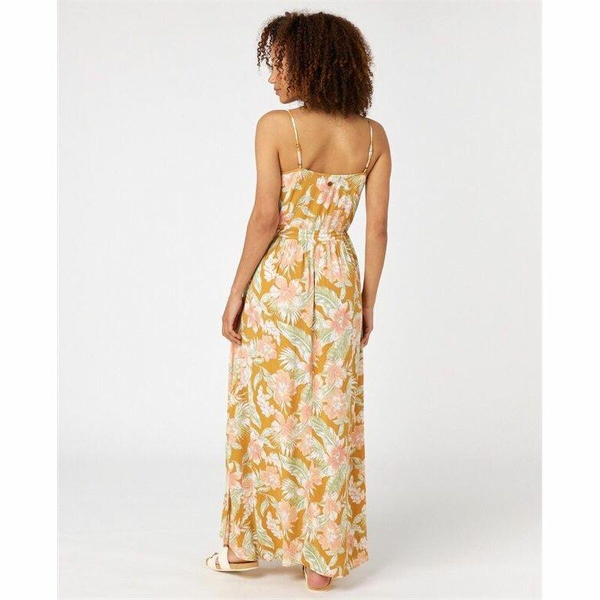 Dress Rip Curl Always Summer Yellow Coral-5