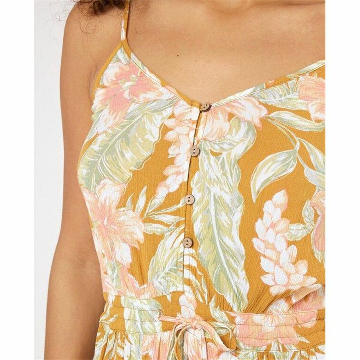 Dress Rip Curl Always Summer Yellow Coral-2