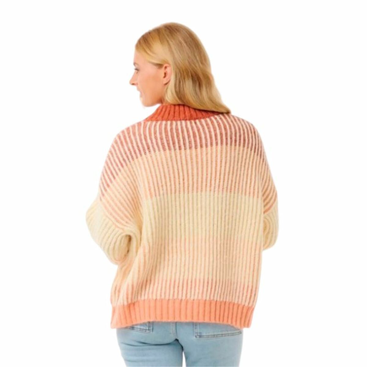 Women’s Sweatshirt without Hood Rip Curl Soleil Rib Knit Crew-2