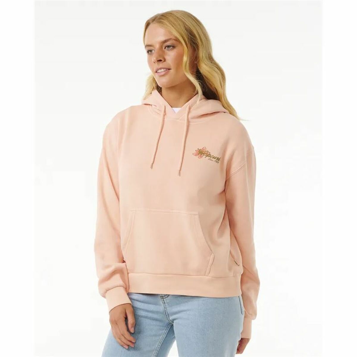 Women’s Hoodie Rip Curl Wild Bloom Yellow-2