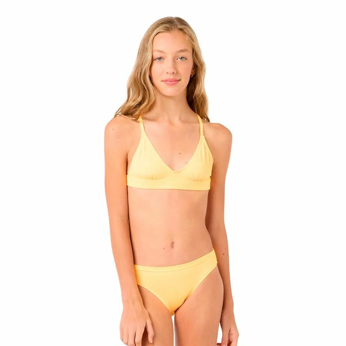 Bikini Bottoms For Girls Rip Curl Peachy  Yellow-0