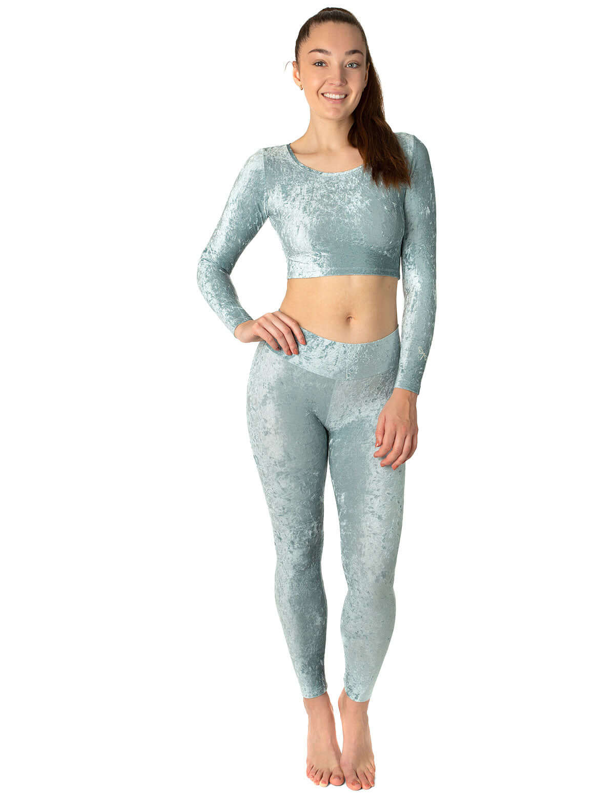 Velvet leggings Adriana-6