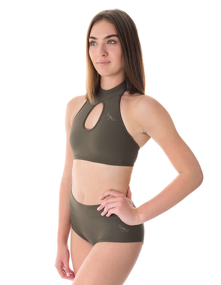 High neck sports bra Terri-9
