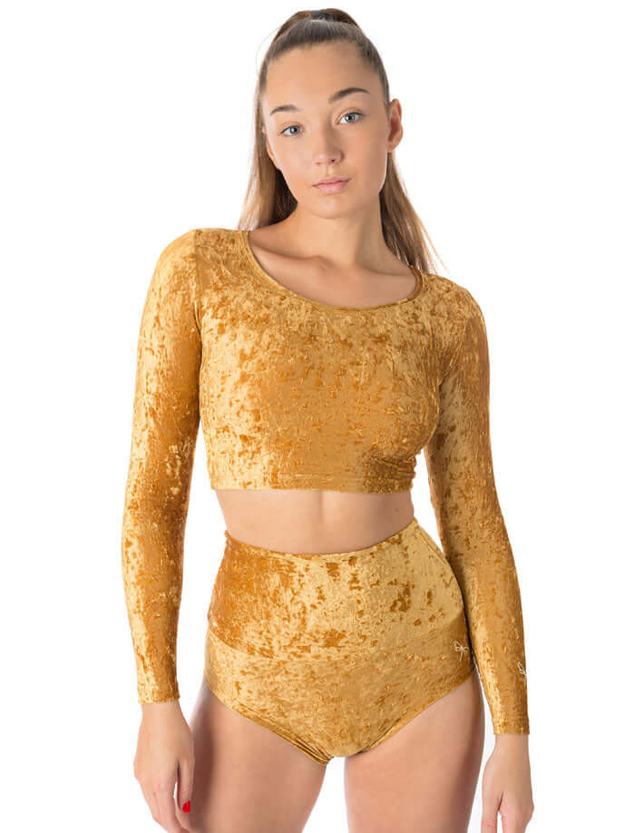 Velvet pole shorts Betty-11