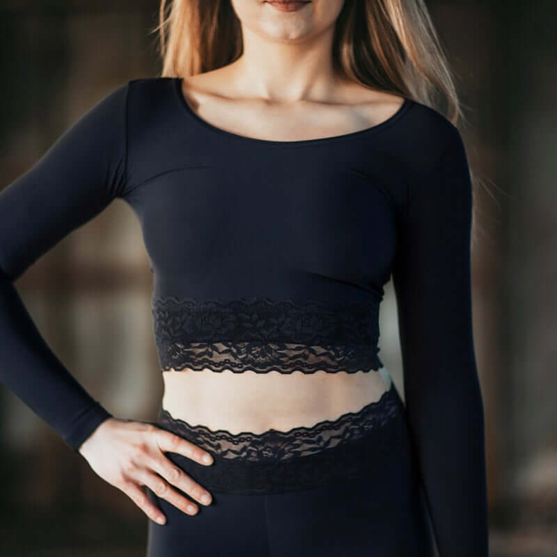 Lace crop top Pavi-1