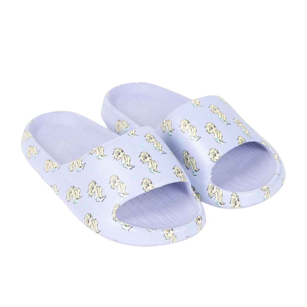 Flip Flops for Children Frozen Purple-0