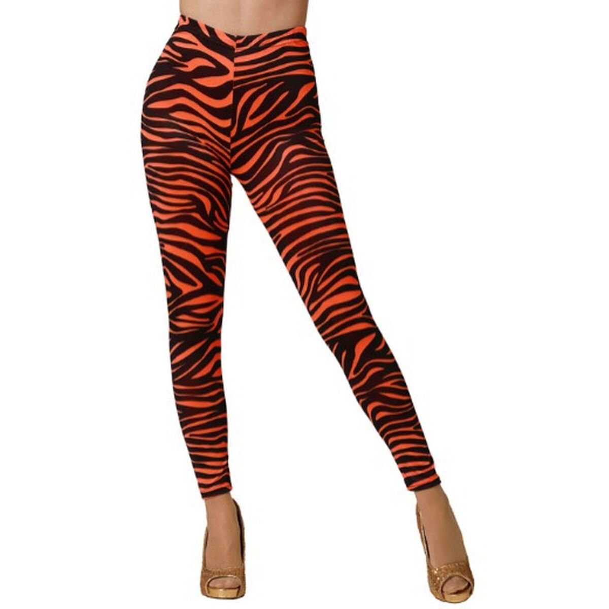 Leggings Stripes Orange-0